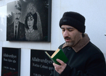 Azerbaijani public honors January 20 tragedy victims’ blessed memory.  Baku, 20 Jan. 2016